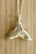 Image of Whale Tail Necklace 3D