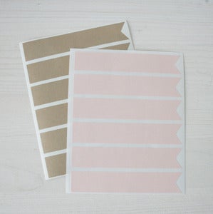 Image of Pennant/flag stickers