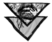 Image of "BANDIT" Reversable Bandana | BLK