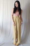 Image of Orange & Gray Chevron Stripes Bustier Top