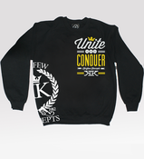 Image of Unite & Conquer Crew Neck - Black