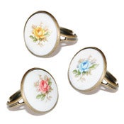 Image of Vintage Tea Rose Rings