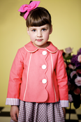 Image of Coral Bubble Jacket
