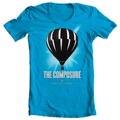 Image of The Composure<br>'Stay The Course'<br>T-Shirt (Turquoise)