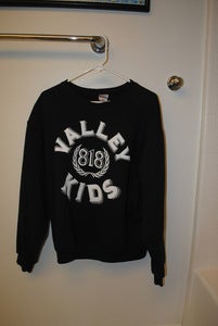 Image of Valley Kids Crewneck Black