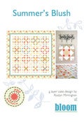 Image of 'Summer's Blush' PDF quilt pattern