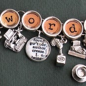 Image of Got Words Charm Bracelet for Writers