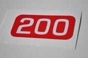 Image of 200cc AF S Type Decals