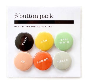 Image of HELLO Buttons