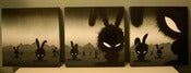 Image of Dust Bunnies Triptych