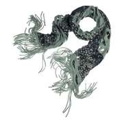 Image of Lettuce Woollen & Flowers Scarf