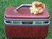 Image of Samsonite "Silhouette" Vintage Wine Colored Carry On 