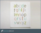 Image of Simple Alphabet