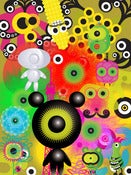 Image of Limited Edition MegaGlam Character Mash-up Digital Print