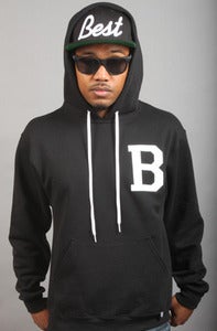 Image of BEST Hoodie Black Back
