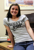 Image of SP Word Bubble - Girls V-Neck Shirt