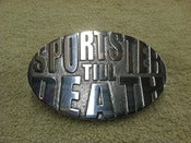 Image of Sportster Till Death Belt Buckle