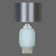Image of Blue Pineapple Lamp