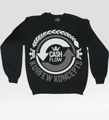 Image of Cash Flow Crew Neck - Black
