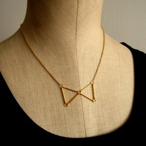 Image of Mini Bow Tie Necklace