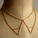 Image of Tipped Peter Pan Collar Necklace