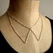 Image of Tipped Peter Pan Collar Necklace