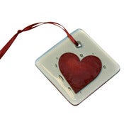 Image of Red Heart Small Hanging