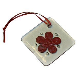 Image of Red Flower Small Hanging