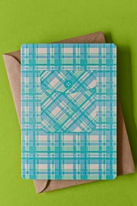 Image of Dad's Summer Barbecue Flanno Card