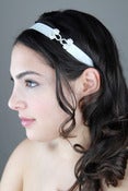 Image of Frog Closure Rhinestone Headband
