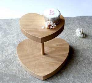 Image of Oak Cake Stand