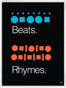 Image of Beats & Rhymes Print