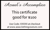Image of $100 Gift Certificate for $75