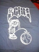 Image of SCUM "FUCK YOU, FUCK YOUR FEELINGS" BLUE SHIRT