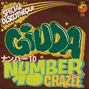 Image of Giuda "Number 10" 7" (2nd press)