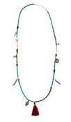 Image of Peace Skull Necklace