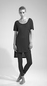 Image of SS2012: Sheer T-shirt with longer back.