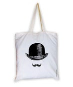 Image of Bowler Hat and Moustache Bag