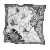 Image of SS2012: Silk scarf "MAP"