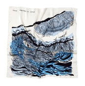 Image of SS2012: Silk scarf "WAVE"