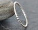 Image of Twisted Argentium Sterling Silver Ring