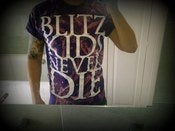 Image of PURPLE NEVER DIE TIE DYE *LTD EDITION*