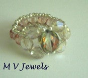 Image of Iridescent flora ring - NEW