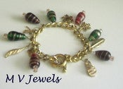 Image of Golden times - Charm bracelet NEW