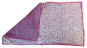 Image of tapis de change de voyage liberty rose/ travel changing mat