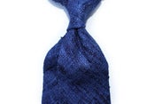 Image of Raw silk in Dark Blue (Textured)