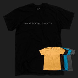 Image of What Do You Shoot? (Photographer T-shirt)