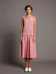 Image of Gingham Round Collar Dress<br>- was £155 -