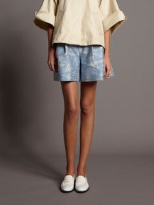 Image of Vintage Jacquard Short Trousers<br>- was £145 -