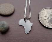 Image of Tiny Africa Necklace